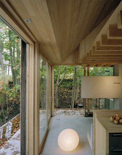 The home's indoor/outdoor connection is strong. 
