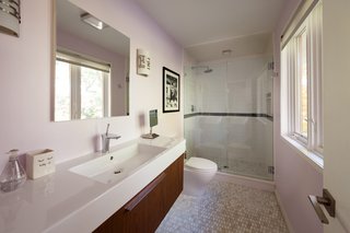 There are five-and-a-half baths in all. 