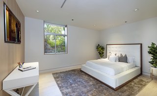 The home has a total of four bedrooms and six bathrooms.