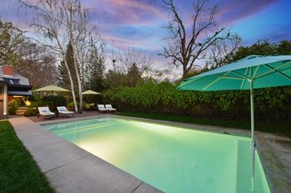 There's also a solar-heated pool and spa.