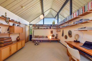 One of the bedrooms is perfect for use as a large study/home office.