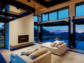 The client loves to entertain, and Feldman Architecture delivered with plenty of communal areas both inside and out.
