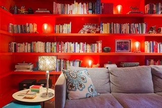 An Austin Airbnb Is a Blissful Getaway - Photo 2 of 7 - Inside, dramatic shifts in Benjamin Moore wall paint characterize individual spaces. Paul's aunt, famed interior designer Barbara D'Arcy, helped devise the home's color scheme.