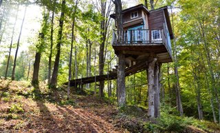 Treehouse, Vermont.