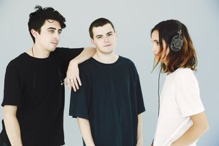 The members of Wet are Marty Sulkow, Joe Valle, and Kelly Zutrau. The trio met while going to school in New York.