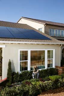 Built-in microinverters behind each panel not only replace traditional inverters that jut out from building walls, but they also eliminate the need for metal piping between panels and inverters. The hidden microinverters convert sunlight into usable energy right at the point of contact, optimizing power output.