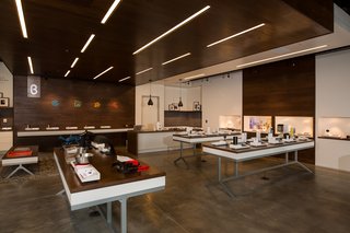 Get Up Close and Personal With the Latest Tech Innovations - Photo 3 of 5 - Each product is mounted next to a digital display with detailed information, and customers can reserve in-depth product tours by staff.