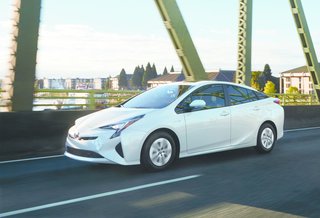Kodama's favorite aspect of Prius is the side view. "You can recognize the evolution from previous Prius models, and it’s also easy to distinguish the aim and differentiation between each hybrid or plugged-in hybrid vehicle model," he says. Toyota's 2016 Prius has a lower hood and character lines that sweep along the sides, creating an sleek, athletic shape.