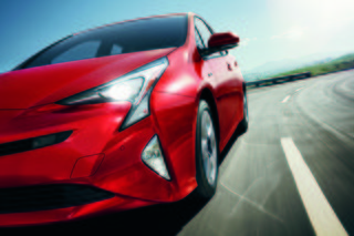 TNGA offers more protection to drivers thanks to a powerful upper body designed to distribute the impact of a frontal collision. The new Prius is also equipped with Toyota Safety Sense (TSS), an array of safety technologies that includes a Pre-Collision System with Pedestrian Detection, Lane Departure Alert with Steering Assist, Full-Speed Dynamic Radar Cruise Control, and Automatic High Beams.