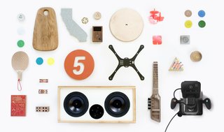 Origin already has an impressive range of projects on its CV, including copper bracelets, a carbon fiber quadcopter, and an FM radio. Interested in owning the white oak cutting board? If you and your partner have the initials S.R. and A.K., leave a comment below, and Shaper will ship it to you within the continental United States. 