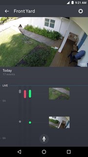 All Nest Cam owners get a free 3-hour history with Sightline. Nest Aware subscribers are able to scroll further through a continuous timeline with key moments highlighted through frames. Sightline allows users to zoom in on and replay important moments and delineate Activity Zones to monitor. 