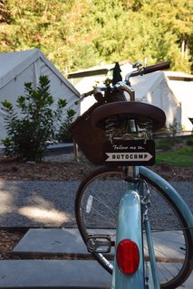 At AutoCamp, Sleep in a Slice of Americana for $225 a Night - Photo 10 of 10 - A number of Linus bicycles circulate through AutoCamp, offering guests the chance to ride their way to downtown Guerneville.