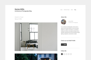 Choose from three different configurations of the Dwell profile badge for your site.
