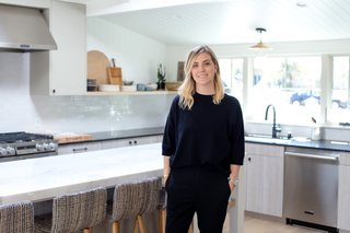 As a child, Lewis would accompany her father on construction site visits, an experience that kindled her interest in interior design and home renovation. Following a stint in fashion school, a few semesters in the UCLA interior design program, and a gig as an assistant at an interior design firm, Lewis launched her own business. The rest, as they say, is history: Amber Interiors is now a design-build firm with clients all across the country. Lewis’s distinctive aesthetic favors clean white walls, colorful textiles, brushed metals, and nature. With a robust online following, she has also launched a furniture and home goods line, an e-commerce business, and a brick-and-mortar store.