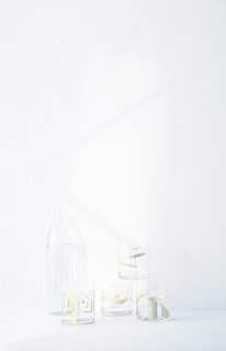The Wait Is Over: Modern by Dwell Magazine Arrives at Target - Photo 8 of 9 - Each Metallic Cocktail Glass ($29.99 for a set of four) bears a unique, architectural design.
