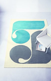 The Wait Is Over: Modern by Dwell Magazine Arrives at Target - Photo 2 of 9 - A Hand-Tufted Wool Rug ($299.99) adds a graphic accent to the room.
