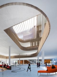 "Schmidt Hammer Lassen are driven by a Scandinavian attitude that focuses on people, context, space, light, and material," says Hardie. "All our projects take these elements as a starting point for a critical design process in our studio."