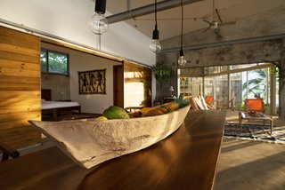 A Community-Oriented Vacation Rental in Panamanian Paradise - Photo 2 of 8 - A local woodworker of the Nove tribe carved this "cayuco," or canoe fashioned from a single tree. Each morning, a caretaker fills the cayuco with fruits and vegetables grown on the property.