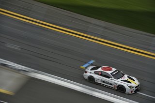 The image of a car appears on one side of the BMW Art Car #19, using two- and three-dimensional elements to add ambiguity to the work. "Considering the car as an icon of contemporary life, my concept turned out playfully satirical," says Baldessari.