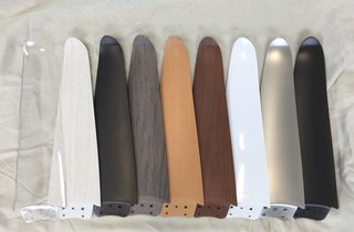 The Modern Fan Company provides an array of finishes that help the fan complement its setting.