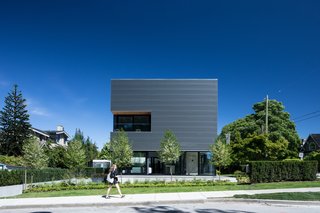 Wrapped in Galvanized Steel, ‘Cube House’ in Vancouver Asks $12.8M - Photo 1 of 11 -