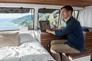 A Used Cargo Van Becomes a Mobile Studio - Photo 1 of 14 -