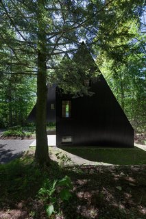 FAHouse: A Double Triangular House in the Forest - Photo 1 of 22 -