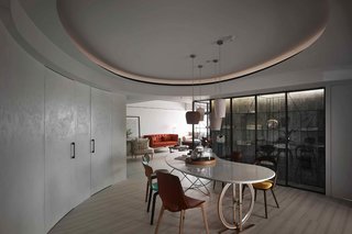 A Colorful Apartment Inspired by Paper Patterns Used in Fashion - Photo 6 of 19 -