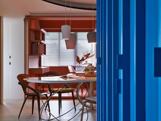 A Colorful Apartment Inspired by Paper Patterns Used in Fashion - Photo 8 of 19 -