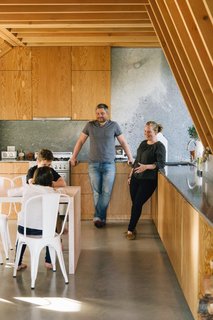 The Browns at their Whistler A-frame