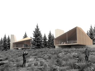 Architecture render by Srđan Nađ
