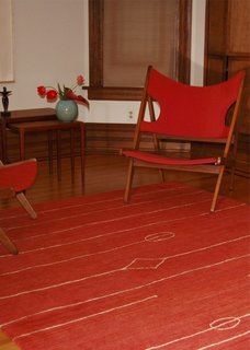 Tundra rug / Prairie Collection by Marcia Weese