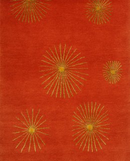 Flower rug / Flora Collection by Marcia Weese