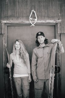 Zach and Cindi Lou Grant‒extreme athletes, high-school sweethearts, and DIY cabin builders