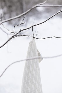 The Weavers of Lapua - Photo 8 of 20 - Lapuan Kankurit Helmi towel, white linen 
