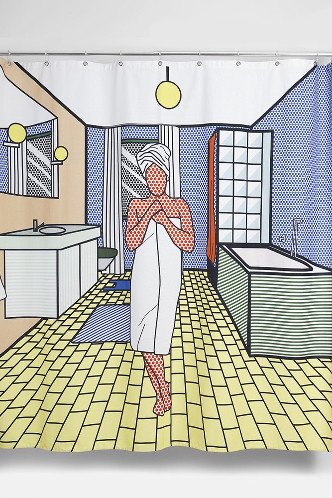 Roy Ally Clean Artist Cotton Shower Curtain Waterproof By Roy Ally Clean Artist Cotton Shower Curtain Waterproof By Sophie Probst