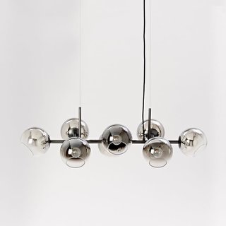 West Elm Staggered Glass Chandelier ($399)
