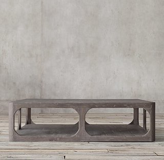 Inside the Modern Nantucket Home of an Architect - Photo 6 of 30 - Restoration Hardware Martens Square Coffee Table ($2150)