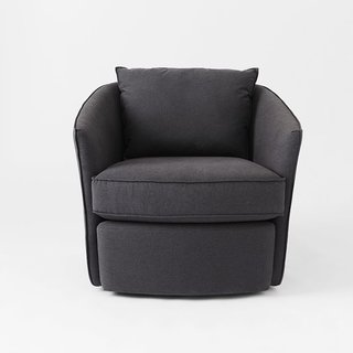 Inside the Modern Nantucket Home of an Architect - Photo 9 of 30 - West Elm Duffield Swivel Chair ($749)