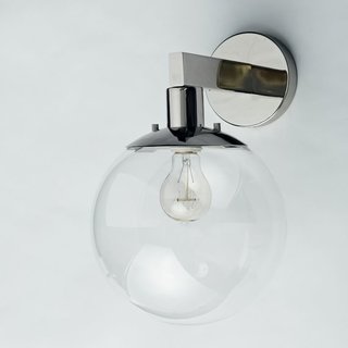Inside the Modern Nantucket Home of an Architect - Photo 26 of 30 - West Elm Globe Sconce ($99)