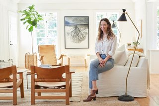 Inside Jenni Kayne's Stunning Living Room Makeover - Photo 1 of 20 -