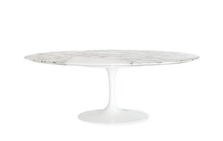Saarinen Low Oval Coffee Table ($1676)