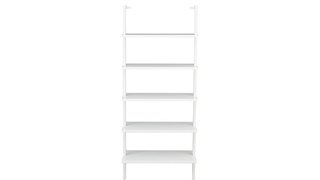 The #1 Small-Space Hack New Yorkers Swear By - Photo 2 of 16 - CB2 Stairway Wall Mounted Bookcase ($349)
