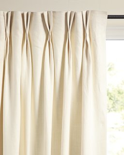 The #1 Small-Space Hack New Yorkers Swear By - Photo 8 of 16 - Serena & Lily Palmer Linen Window Panel ($150)