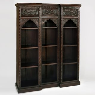 World Market Wood Peacock Bookshelf ($899)