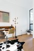 Modern home with Office, Chair, Desk, Study Room Type, and Medium Hardwood Floor. Den Photo 5 of Tilt-Shift House