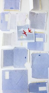 When her textile business Skinny laMinx started to take off, Cape Town designer Heather Moore fretted she’d have less time to create. Making Friday, a weekly ritual where she devotes studio hours to open-ended expression with odd materials like envelops, became her outlet. Moore chronicles these experiments on her profile.