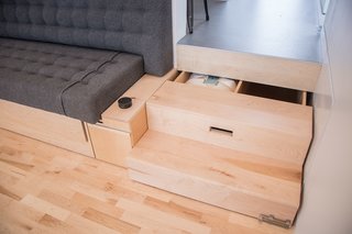 Can These Tiny, Modular Smart Homes Relieve the Demand For Affordable Housing? - Photo 5 of 8 - Nearly 10,000 hours went into the planning of the Kasita, which comes with home automation, modular furniture, and endless stowaways.