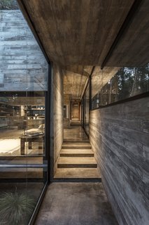 "The construction coexists with its environment in the friendliest way," says María Victoria Besonías, principal at Besonías Almeida Arquitectos, who completed Casa Bosque in 2018.