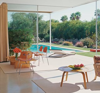 "The home has an unusual resonance when you see it," says Kaufmann house owner Brent Harris. "It has a volumetric, spatial beauty that changes throughout the day, particularly at twilight. There are a lot of great Neutra houses, but this has different feel entirely. It's very photogenic."
